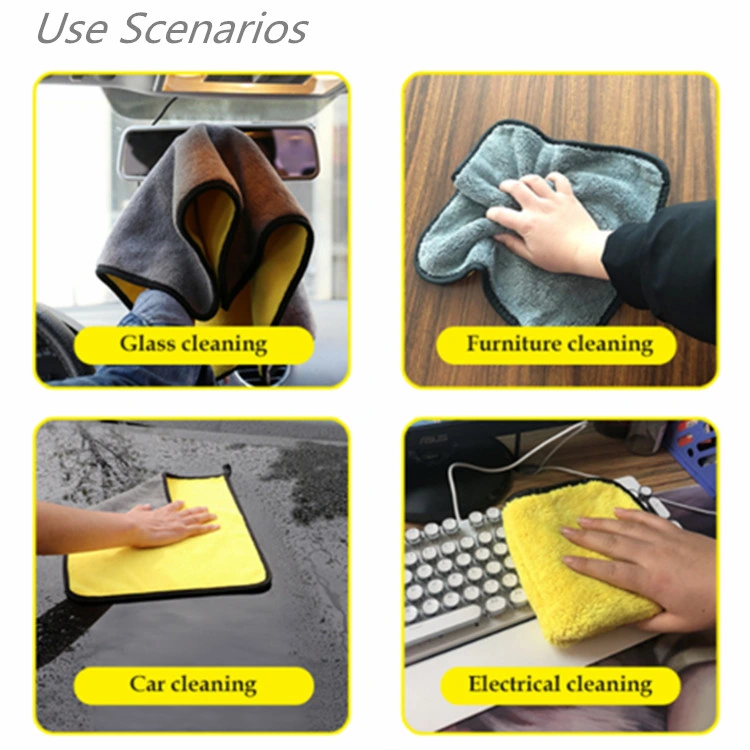 Microfibre Towel Car Detailing Microfiber Cleaning Cloth