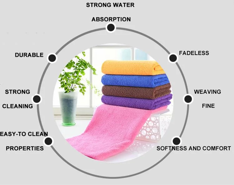 Microfibre Towel Car Detailing Microfiber Cleaning Cloth