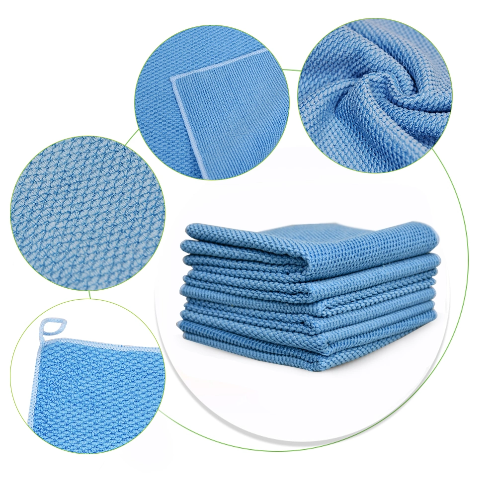 Nonstick Oil Washable Fast Drying Microfiber Kitchen Cleaning Dishcloths Towels Rags