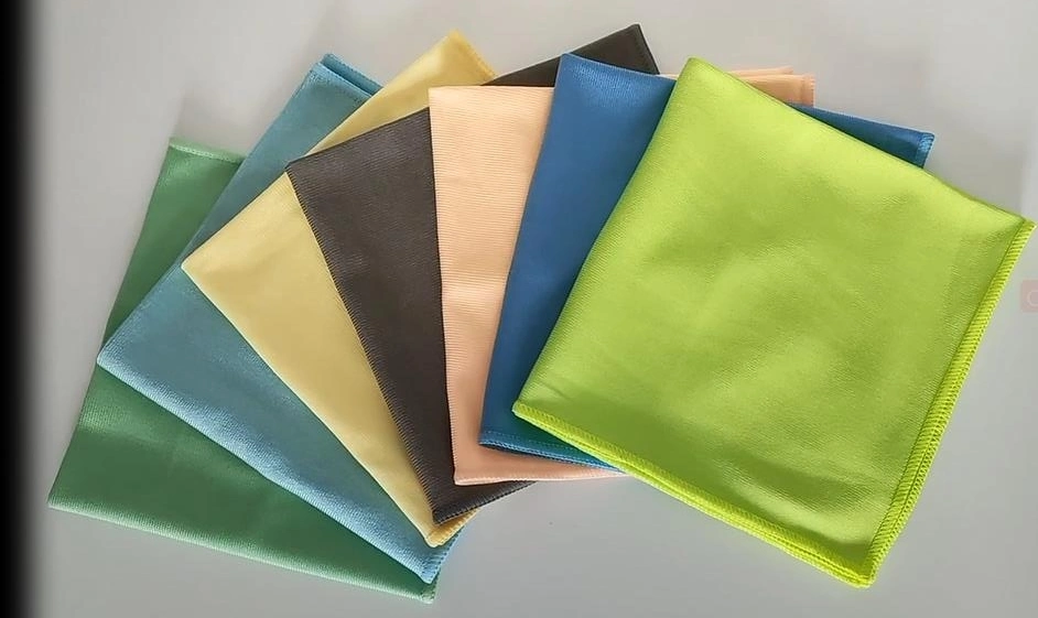 China Stain Removing Towel Cleaning Cloth Glass Wiping Rags Microfiber Custom Kitchen Cleaning Cloth Supplier