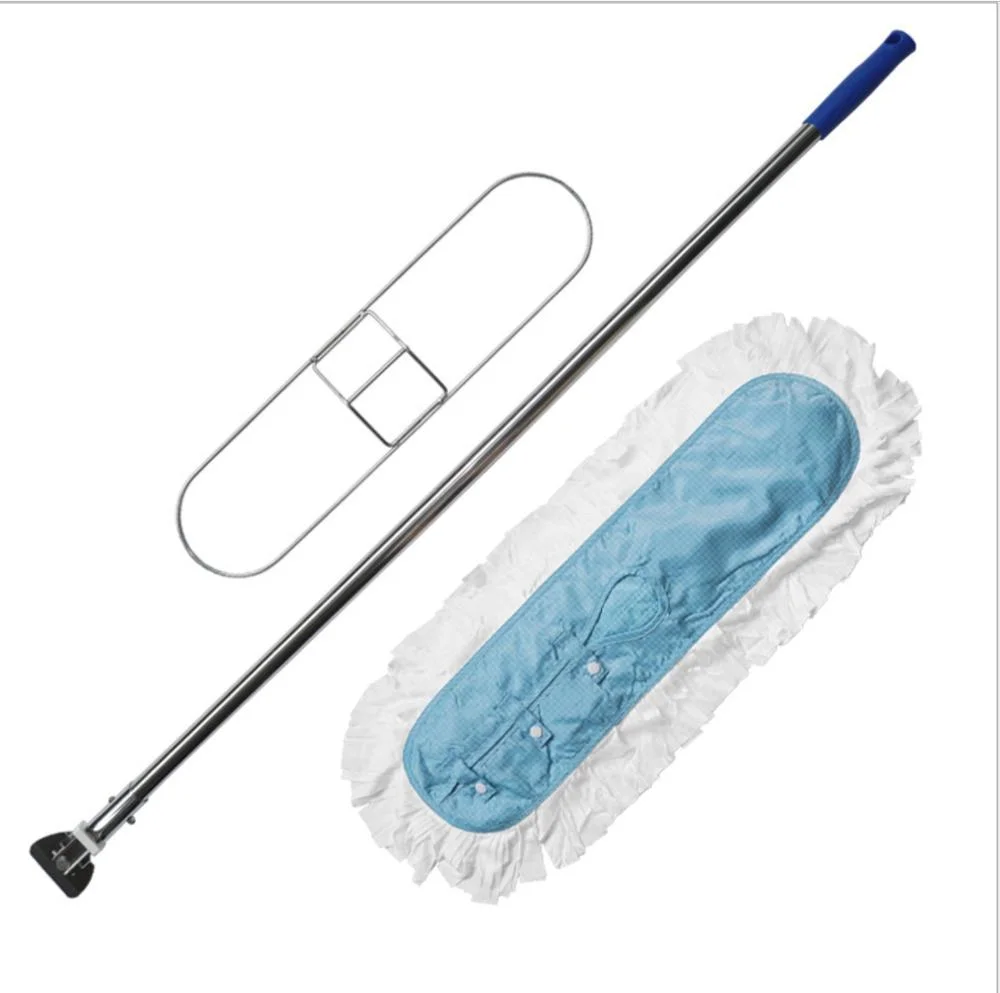 High Water Absorption ESD Cleanroom Microfiber Mop for Cleaning Workshop