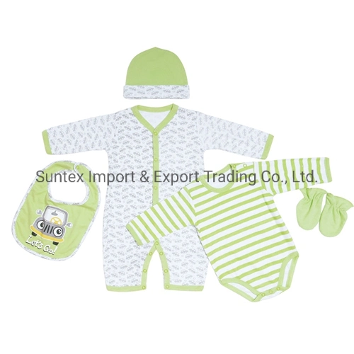 100% Cotton Newborn Baby Clothes-8PCS Set