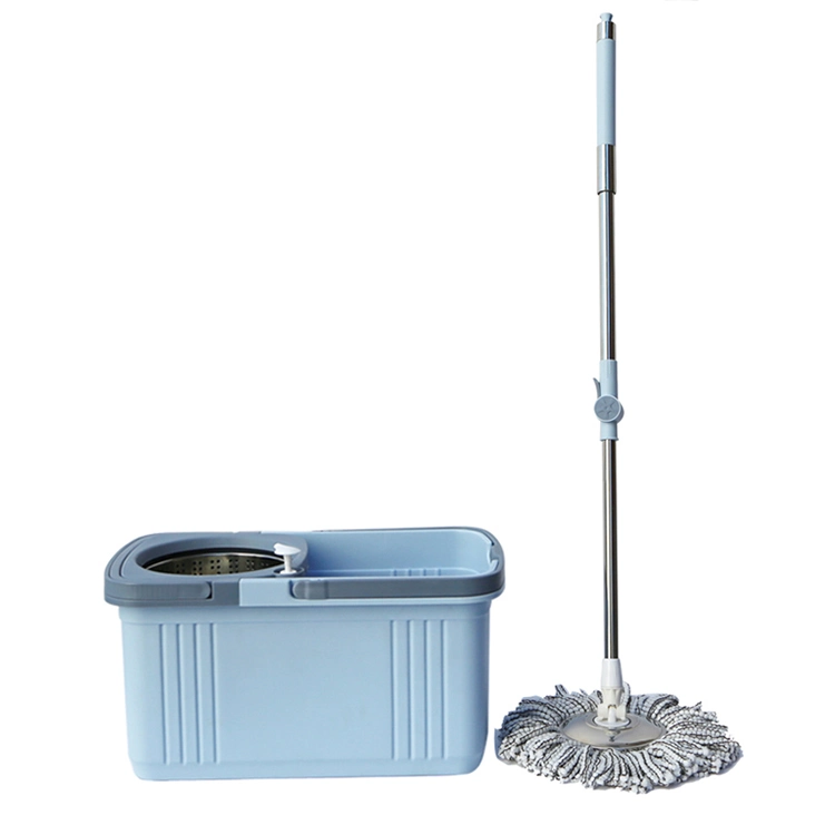 Floor Cleaning Tool 360 Rotary Spin Microfiber Mop Telescopic Grip Free Hand Mop and Bucket System