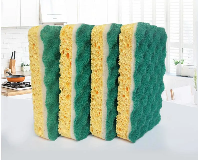 Dishwashing Sponge Household Cleaning Sponge Wipe