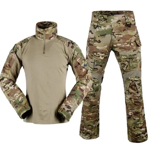 Desert Multicam Camouflage Waterproof Rip-Stop Tactical G3 Frog Clothes