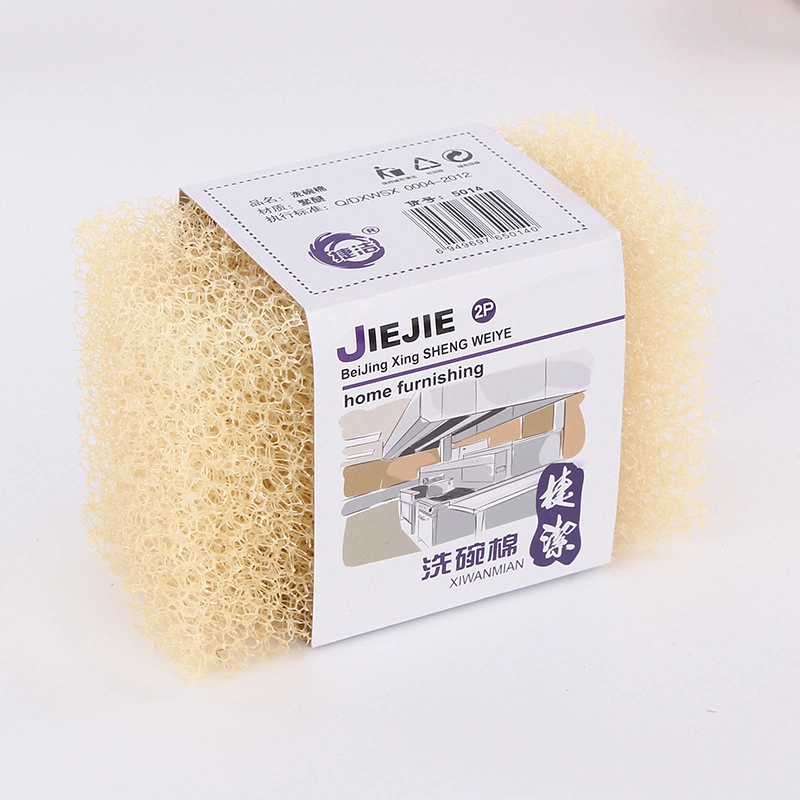 Loofah Dishwashing Dishwashing Cleaning Decontamination Non-Oil Brush Pot Sponge Wipe