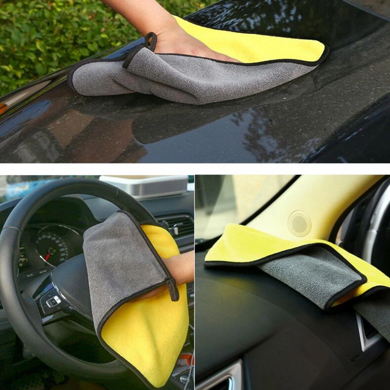 Soft and High Water Absorb Quality Microfiber Cloth for Car Cleaning Can Be OEM Service