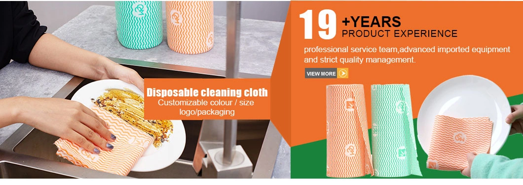 Kitchen Towel Thick Soft Roll Towels Car/Floor/Bathroom/Strong Oil Absorption Nonwoven Household Cleaning Cloth