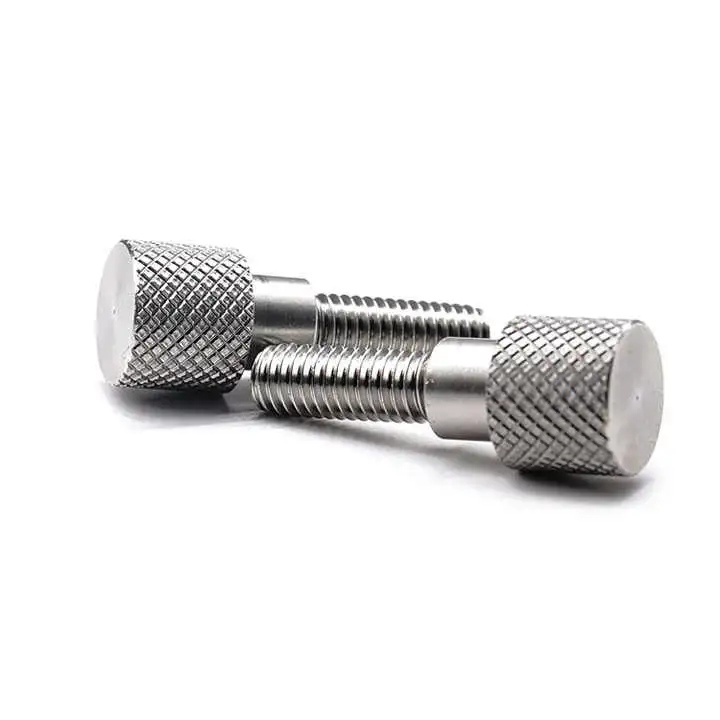 18-8 Ss Round Head with Knurl Shoulder Decorative Thumb Screws