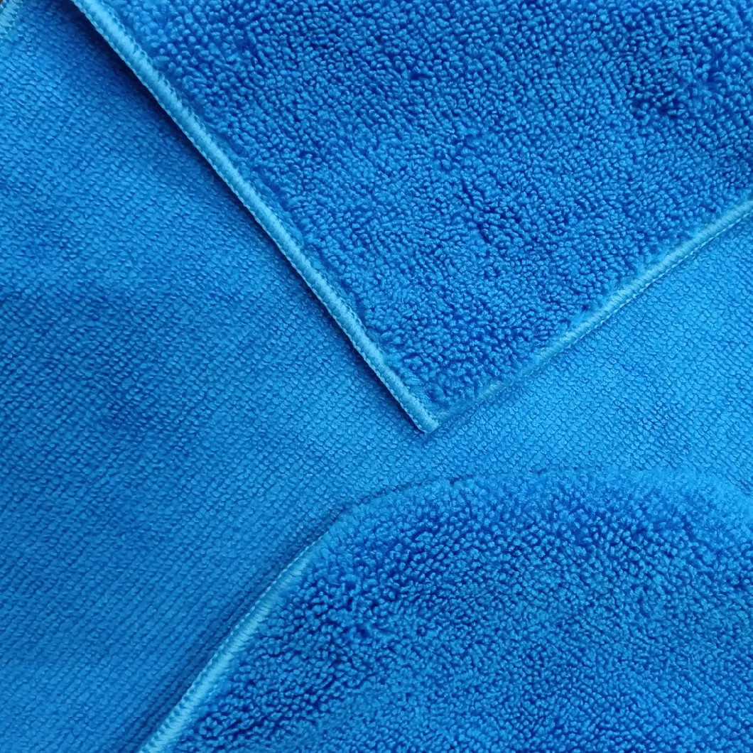 Factory Hot Sell 30*30cm Kitchen Cleaning Long and Short Hair Cloth Microfibre Towel Car Glass Cleaning Cloths