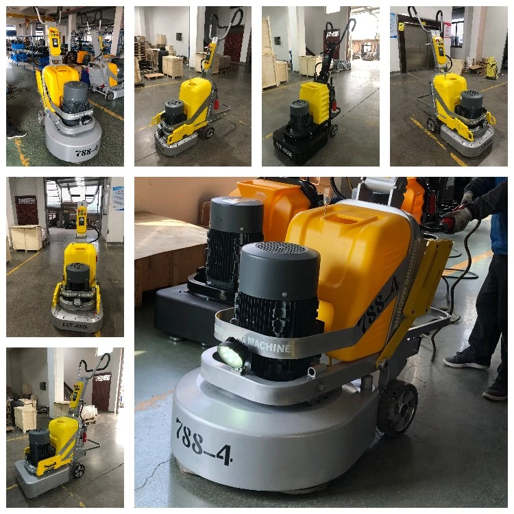 New Epicyclic Disk Renewing Industrial Cleaning Hand Held Concrete Terrazzo Marble Grinding Floor Polishing Machine