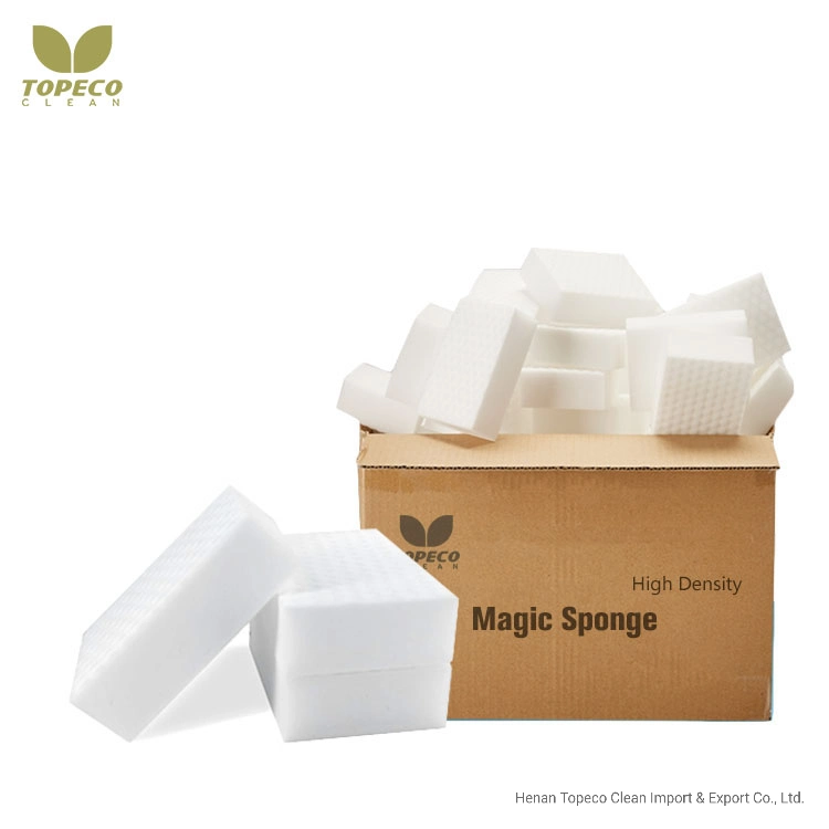 Topeco Factory Wholesale Nano Sponge Wipe High Density Cut in Any Shape Melamine Eraser