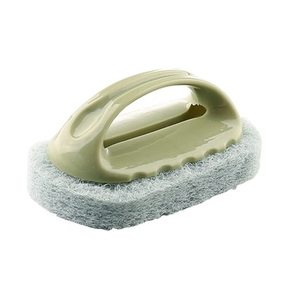 Household Tile Cleaning Brush Nordic Kitchen with Handle Sponge Wipe