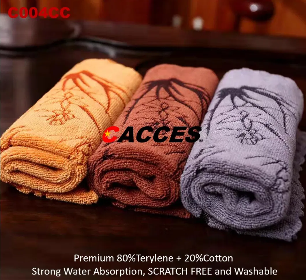 Towels-Premium Hand Towels-Luxury Cotton+Terylene,Ultra Soft &amp; Highly Absorbent,300GSM Extra Thick Hand Towels,Hotel&SPA Quality Handkerchief,Coffee Tea Cloth