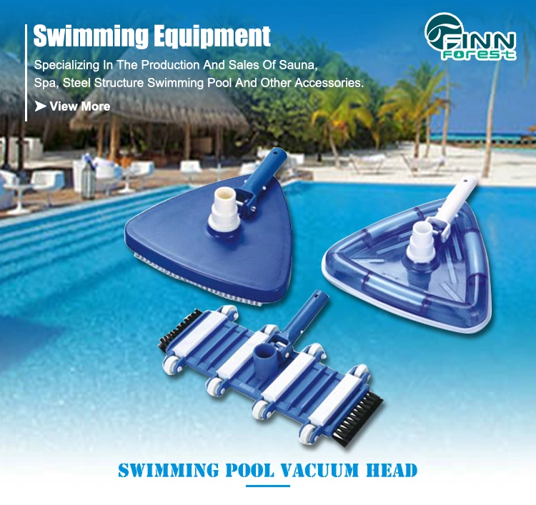 Easily Clean Corners Triangular Shaped Pool Vacuum Head