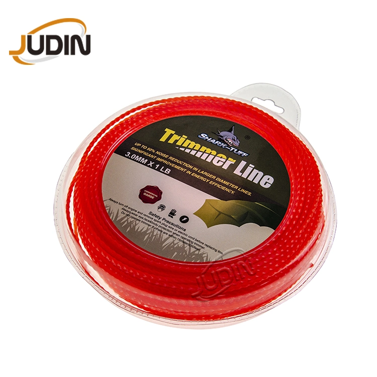 Customizable Nylon Trimmer Line Card Head Three Layer Twist