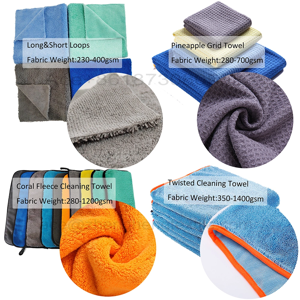 Anti-Fog Microfiber Reusable Cleaning Cloth Soft for Furniture Glass Microfiber Cloth for Multipurpose