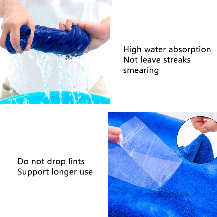 Topeco OEM Non-Abrasive Reusable for Household Car Care Microfiber Car Cleaning Cloth