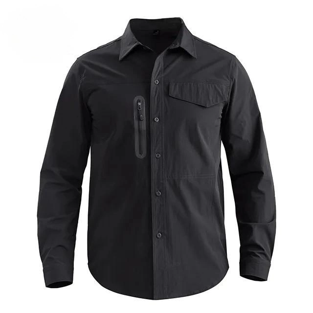 Custom Men Tactical Military Style Quick Dry Combat Long Sleeves Shirt