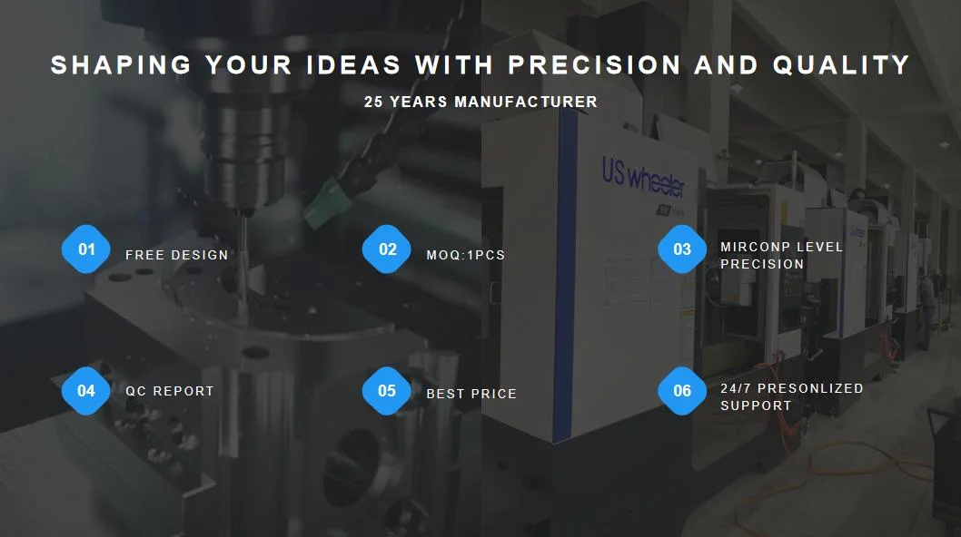 Custom Precision Turning Milling Lathe Machined Metal Part CNC Machining