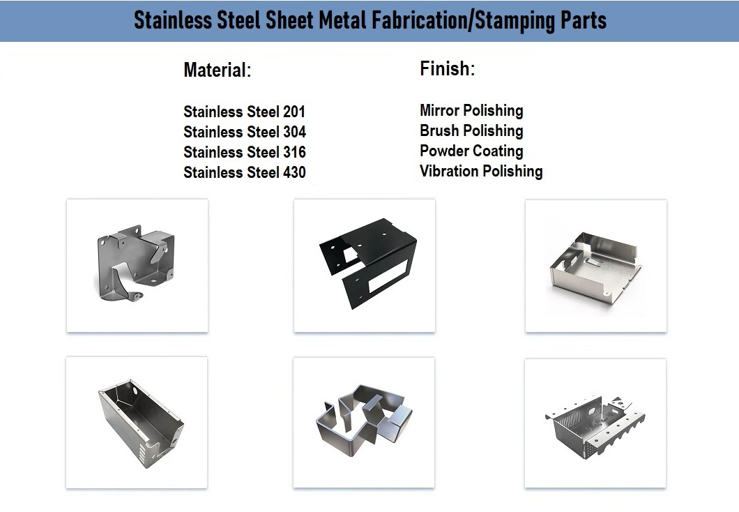 Custom High Quality Precision Aluminum Assembly Metal Part Sheet Metal Stamping