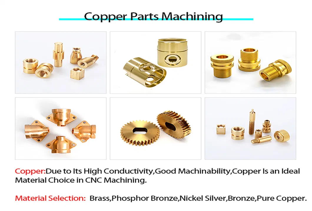 Non-Standard Metal Copper Aluminum Alloy Steel CNC Lathe Machine Parts