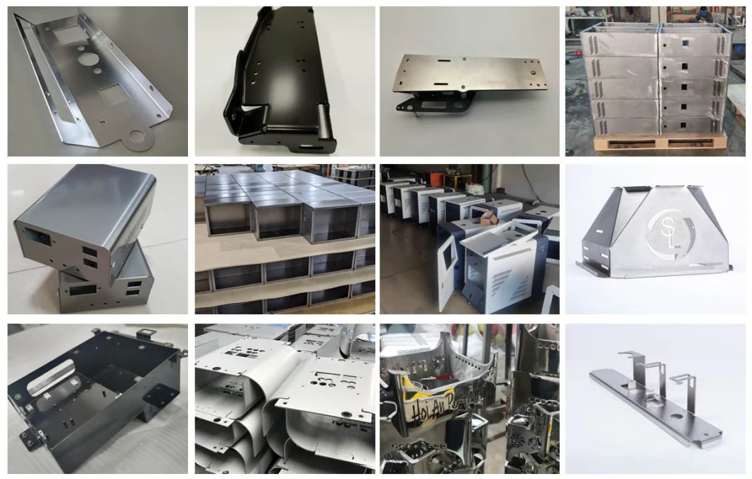 OEM Manufacturing Aluminum Steel Sheet Metal Processing Stamping Bending Welding Parts Fabrication