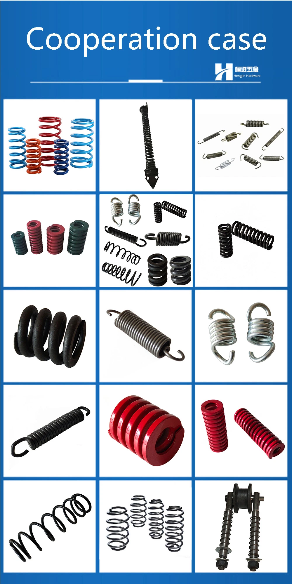 Customizable Die Springs Mould Coil Spring Colorful Compression Spring