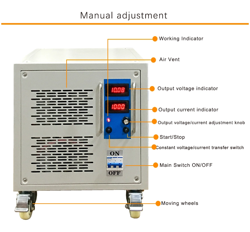 Manufacturer Customized 30V2500A High-Power Sewage Treatment DC Power Supply 30V Industrial Electrolysis Power Supply Control Cabinet