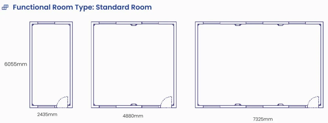 One-Stop Easy Installation Prefab Container House Poultry Transportable House Glass Container Steel House Modular Frame Prefabricated House with Bathroom Pods