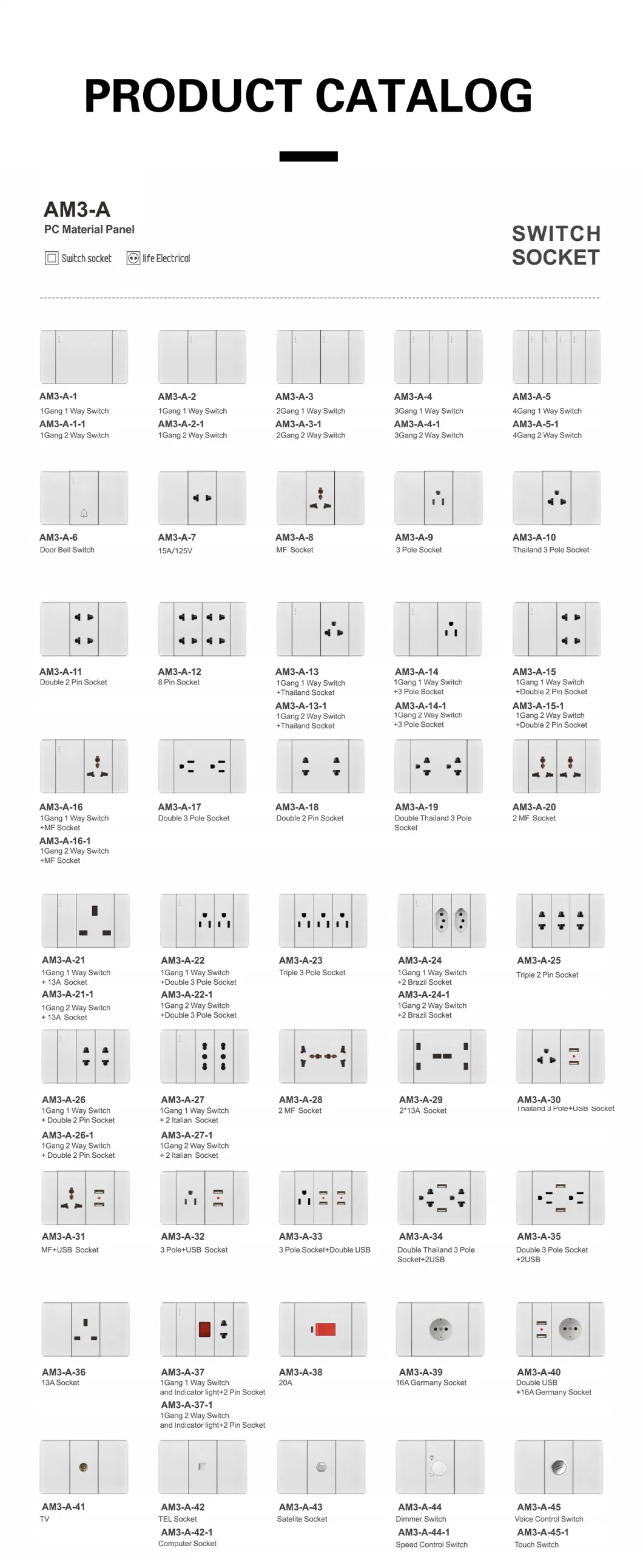 1 Gang 2way Electricals Materials Gold Wall Light Glass Switch Panel