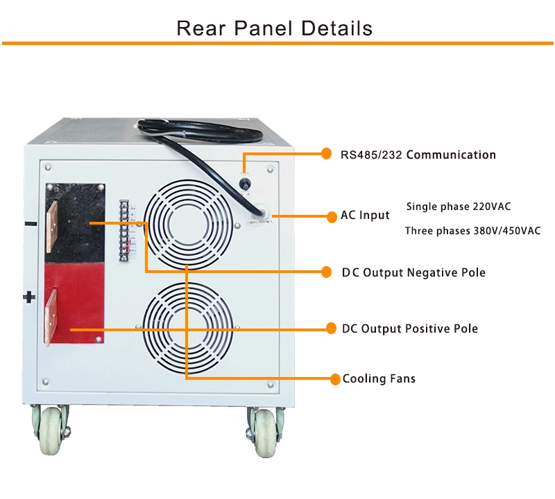 Manufacturer Customized 30V2500A High-Power Sewage Treatment DC Power Supply 30V Industrial Electrolysis Power Supply Control Cabinet