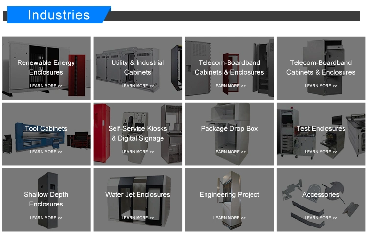 Custom Motor Power Metal Control Distribution Cabinet