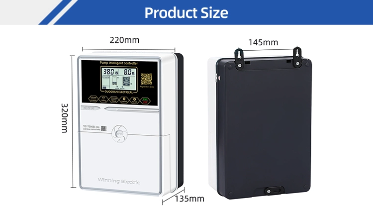 4kw Duplex Electrical Alternator Control Panel for Mining Pump