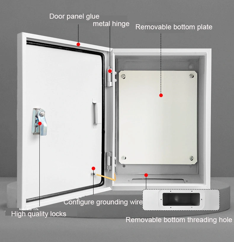 Large Size Electrical Waterproof Wall Mounted Outdoor Enclosure Junction Box IP65