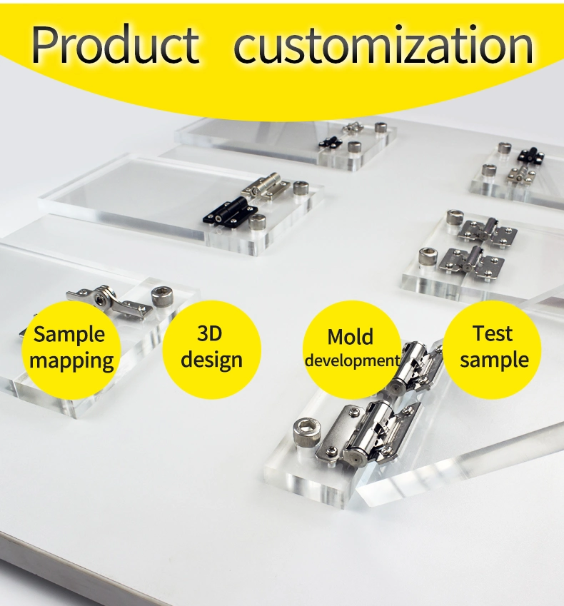 Damping Hinge Aluminum Alloy High Quality and Low Price Hinge for Electrical Cabinet