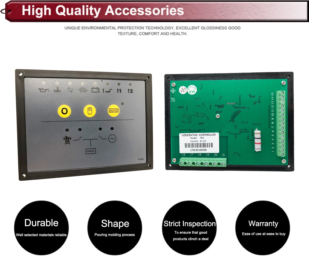 Genset Controller 705 Generator Parts of Electrical Control Panel Dse705