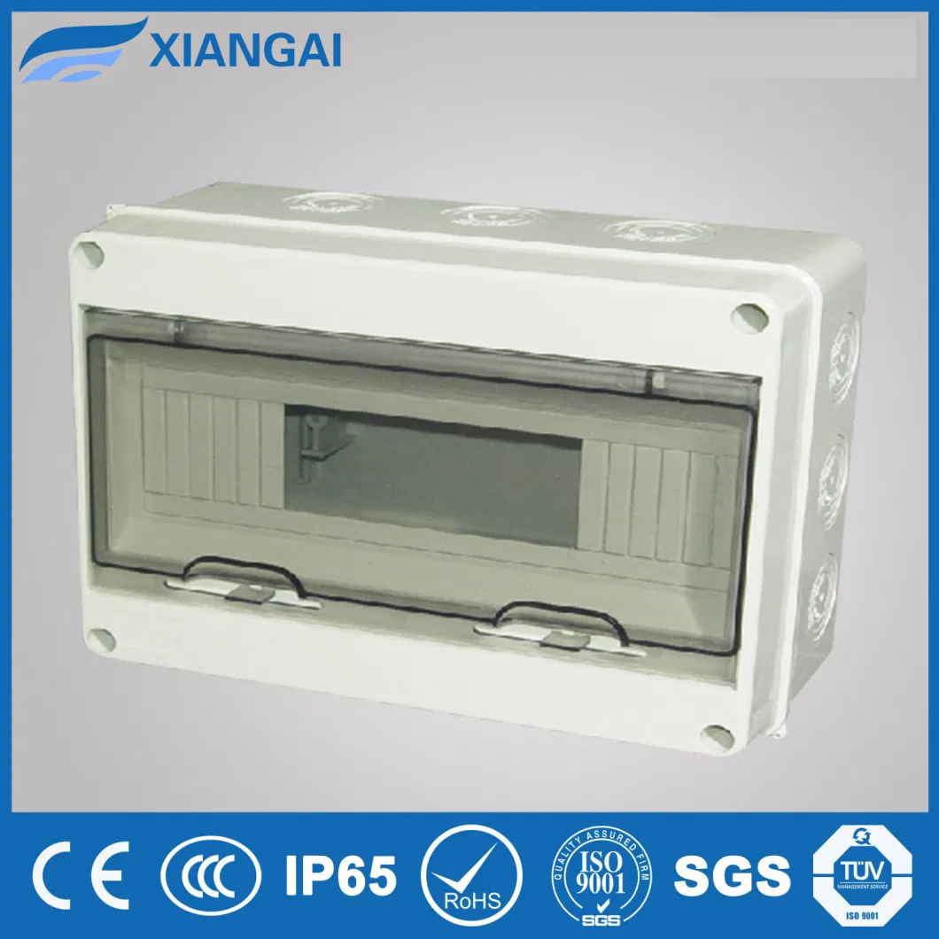 Plastic Waterproof Distribution Box Electrical Box Distribution Board IP65 Hc-Ht 15ways