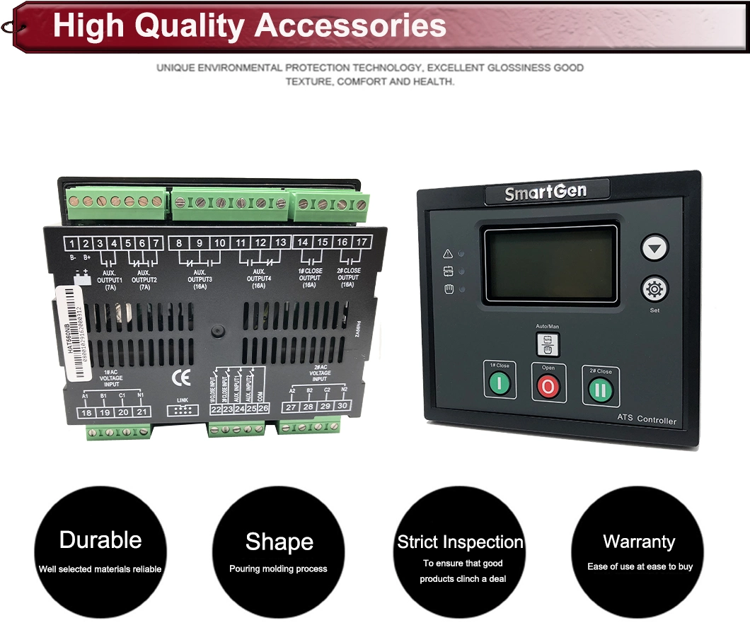 Generator Controller Hat600n Hat530n Hat560n Hat560nb Smartgen ATS Controller Panel Electronic Control Module