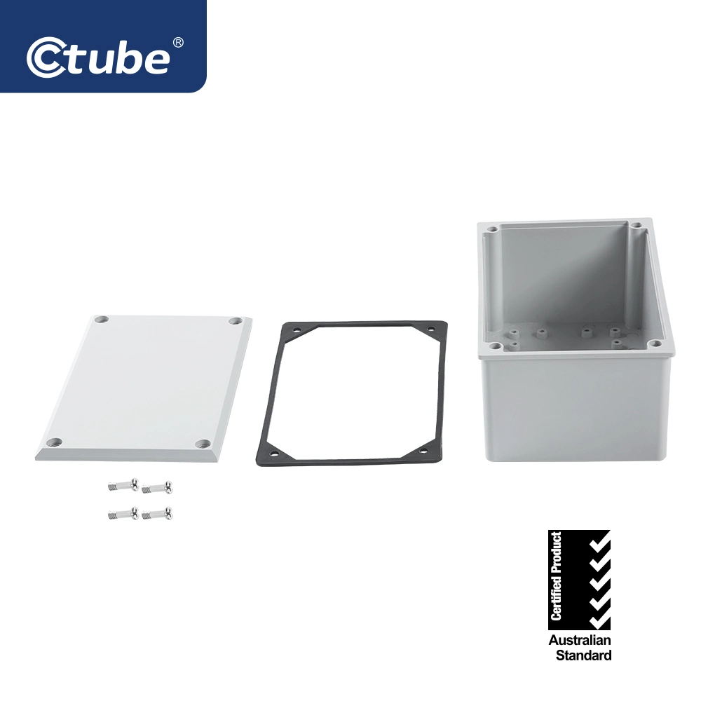 Ctube Electrical Junction Box Waterproof Plastic Adaptable Boxes IP65 for PVC Conduit Pipe