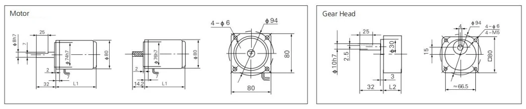 Wholesale Distributors AC Right Angle Gear Motor Planetary Electrical Motor