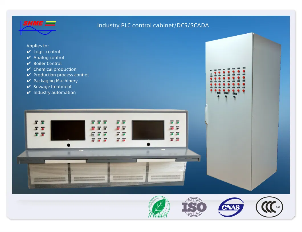 PLC Control Panel with HMI