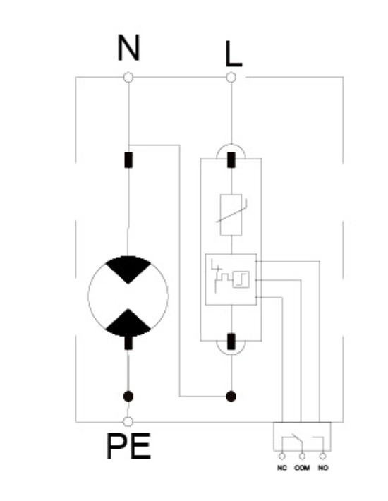 20ka 1p+Npe Type 2+3 Surge Protective Devices (SPD) Class 2