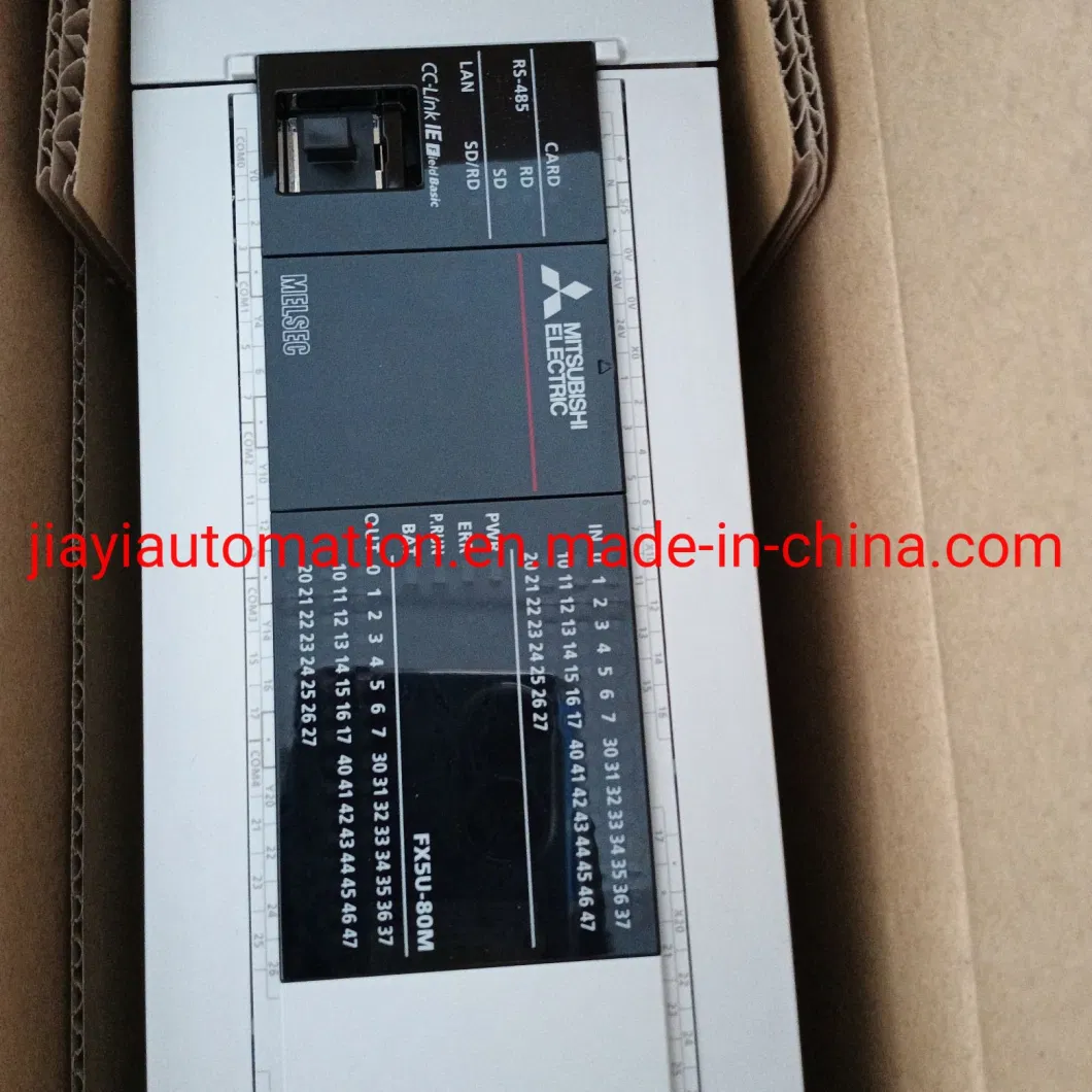 Large Stock of New Original PLC Control System Fx5u-80mr/Es