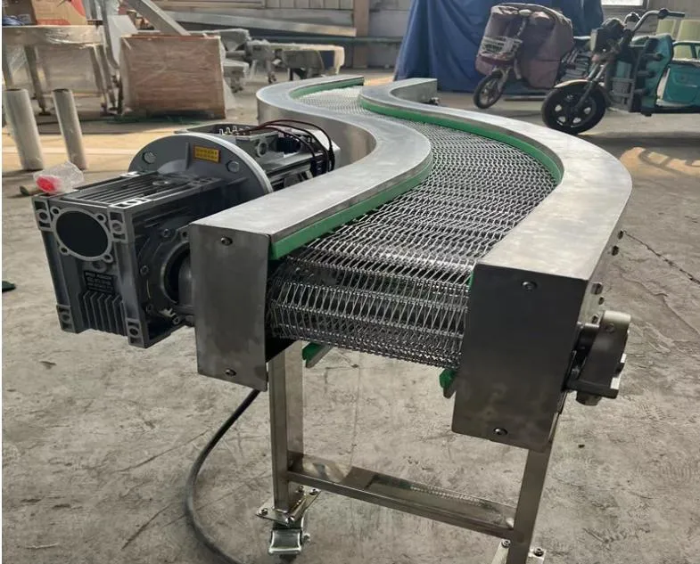 Customized Stainless Steel Wire Mesh Belt Food Conveyor Chain Conveyor