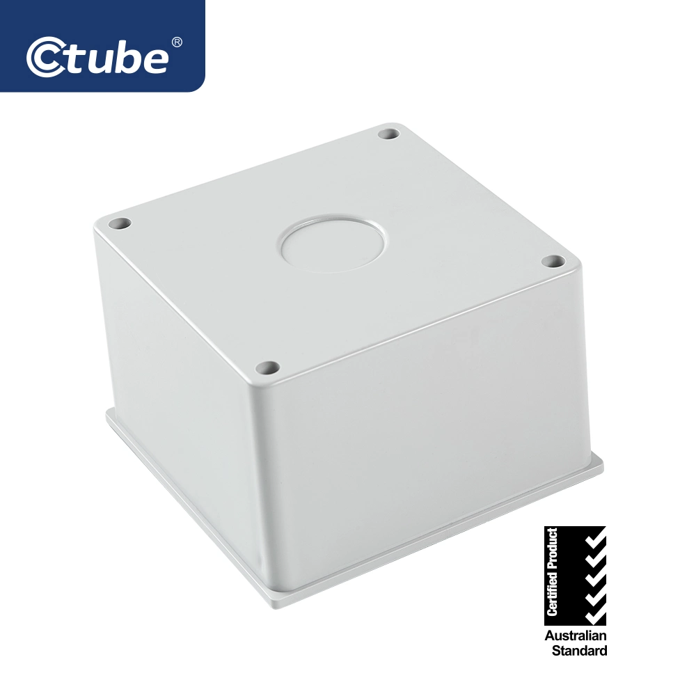 Ctube Electrical Junction Box Waterproof Plastic Adaptable Boxes IP65 for PVC Conduit Pipe