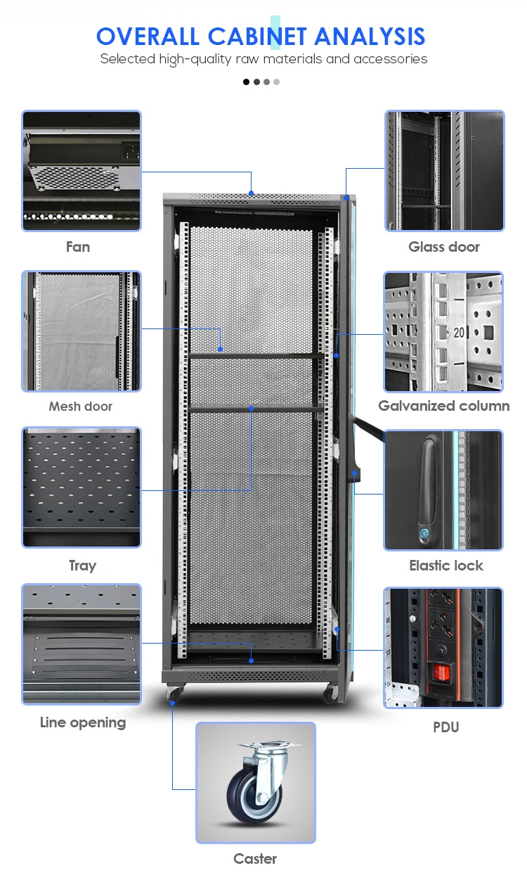 42u Network Cabinet 19 Inch Standard Rack DDF Data Center Switch Cabinet