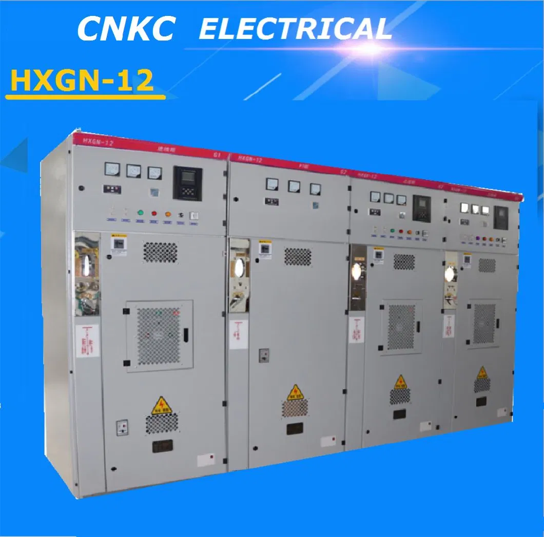 Hxgn 12kv 630A Box-Type Fixed Ring Network Switchgear Power Distribution Cabinet