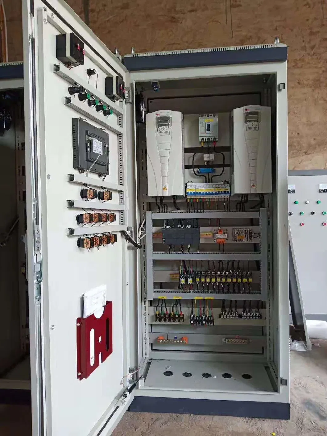 Customized Hydro Wind Intelligent Auxiliary Control System PLC Control Cabinet