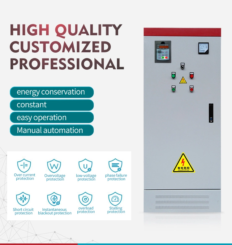 Automatic Installed Variable Frequency Inverter Control Panel Cabinet with PLC Function